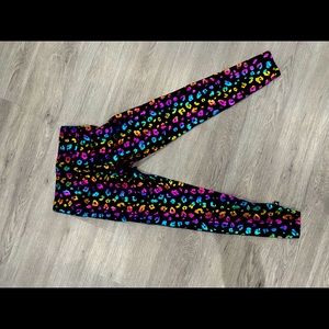 Rainbow Cheetah Foil UpLift Leggings